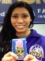 
Esperana Cadena finished fifth at CIF State Wrestling Championships